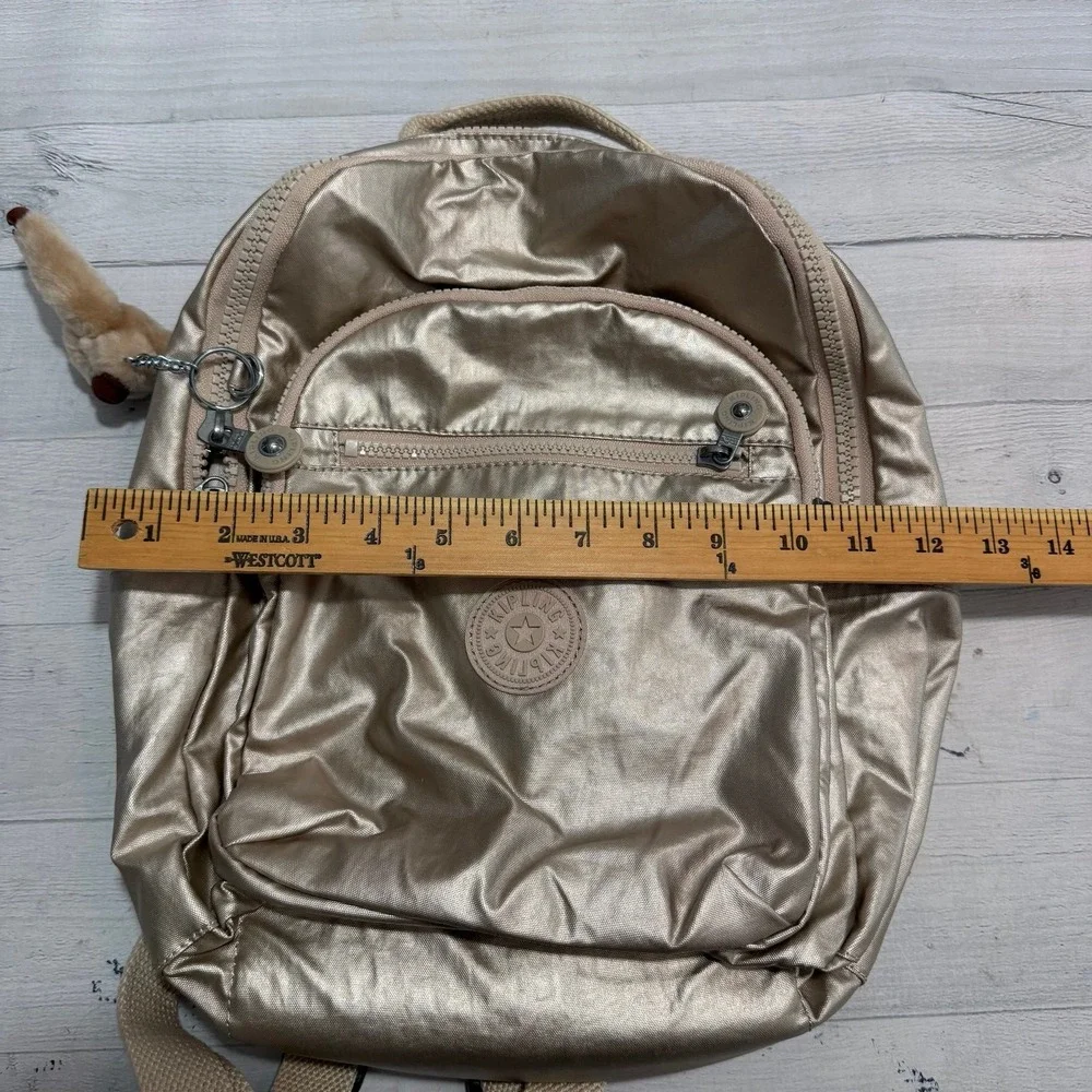 Kipling Women's Seoul backpack metallic gold